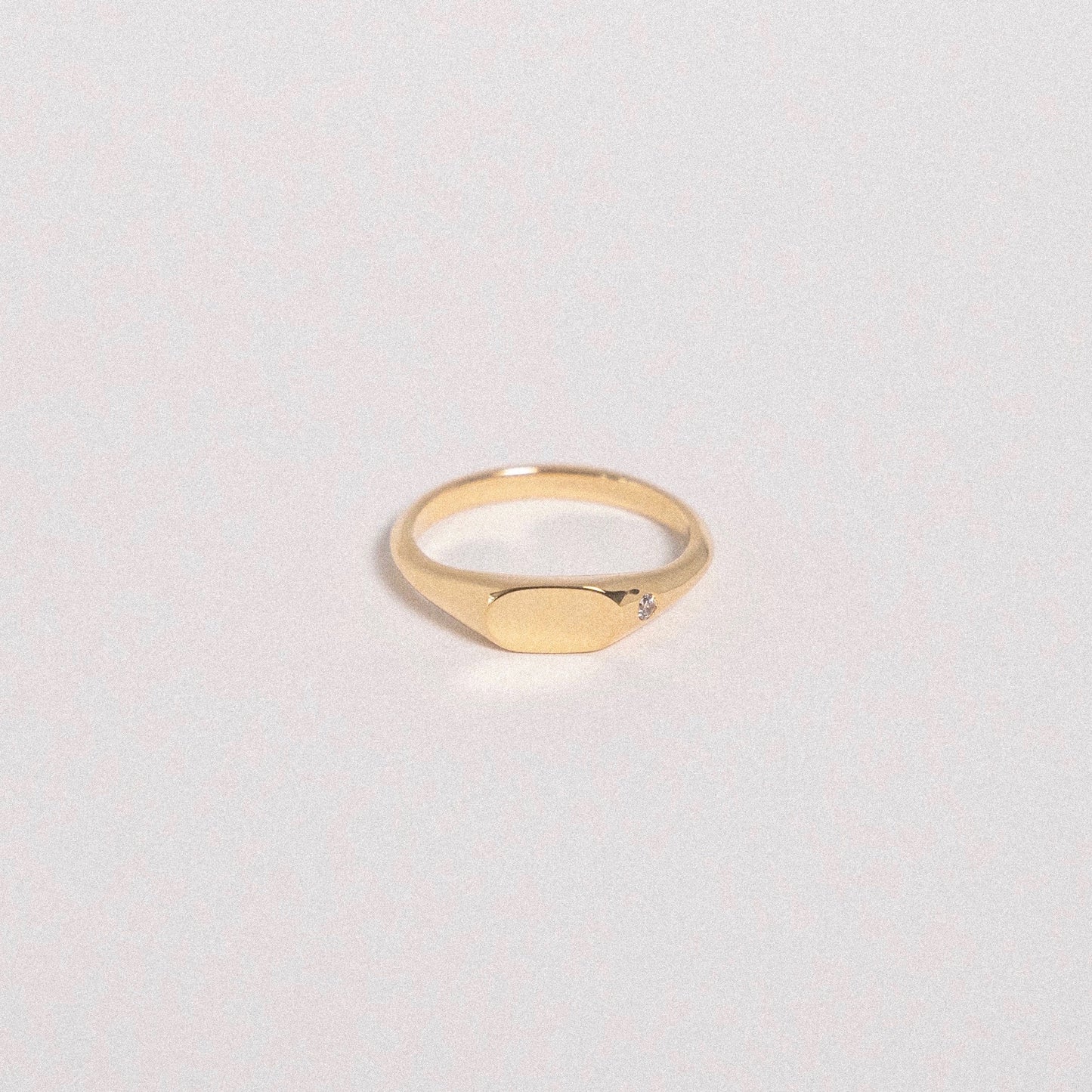 mini ring with gem