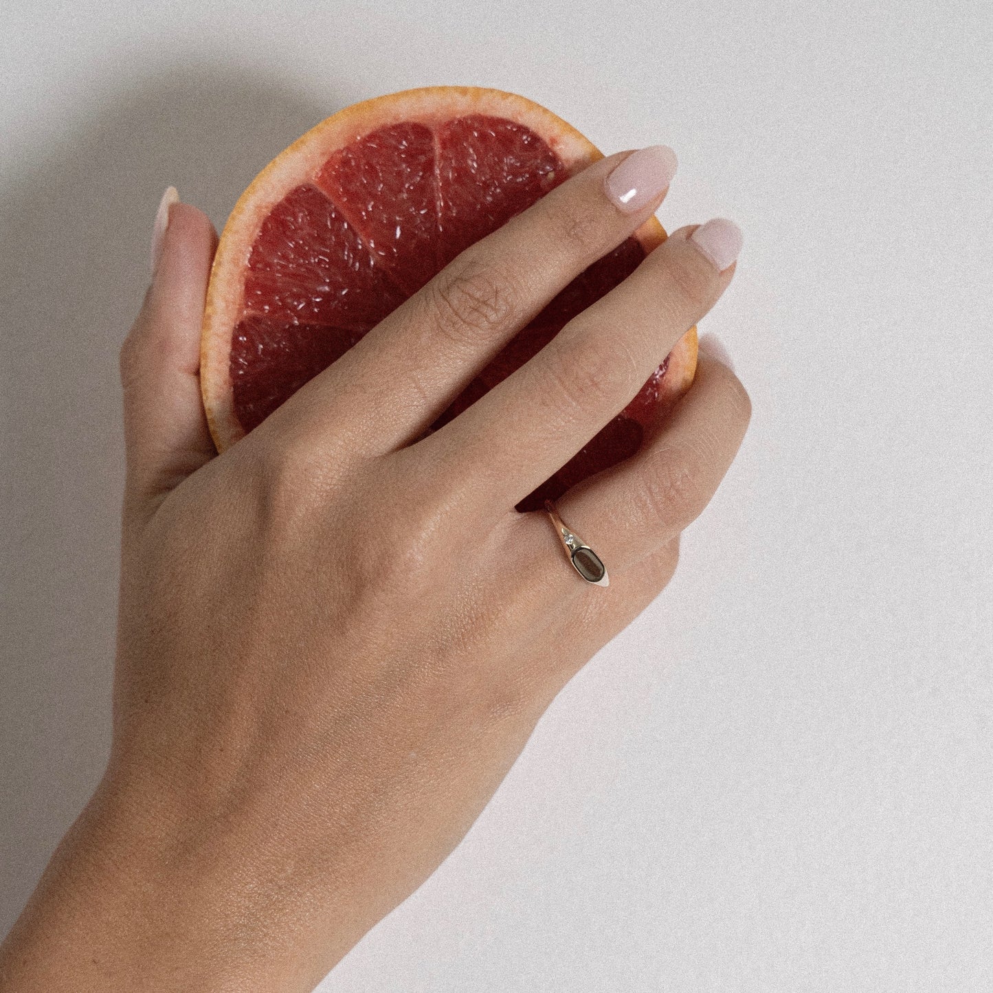 mini ring with gem