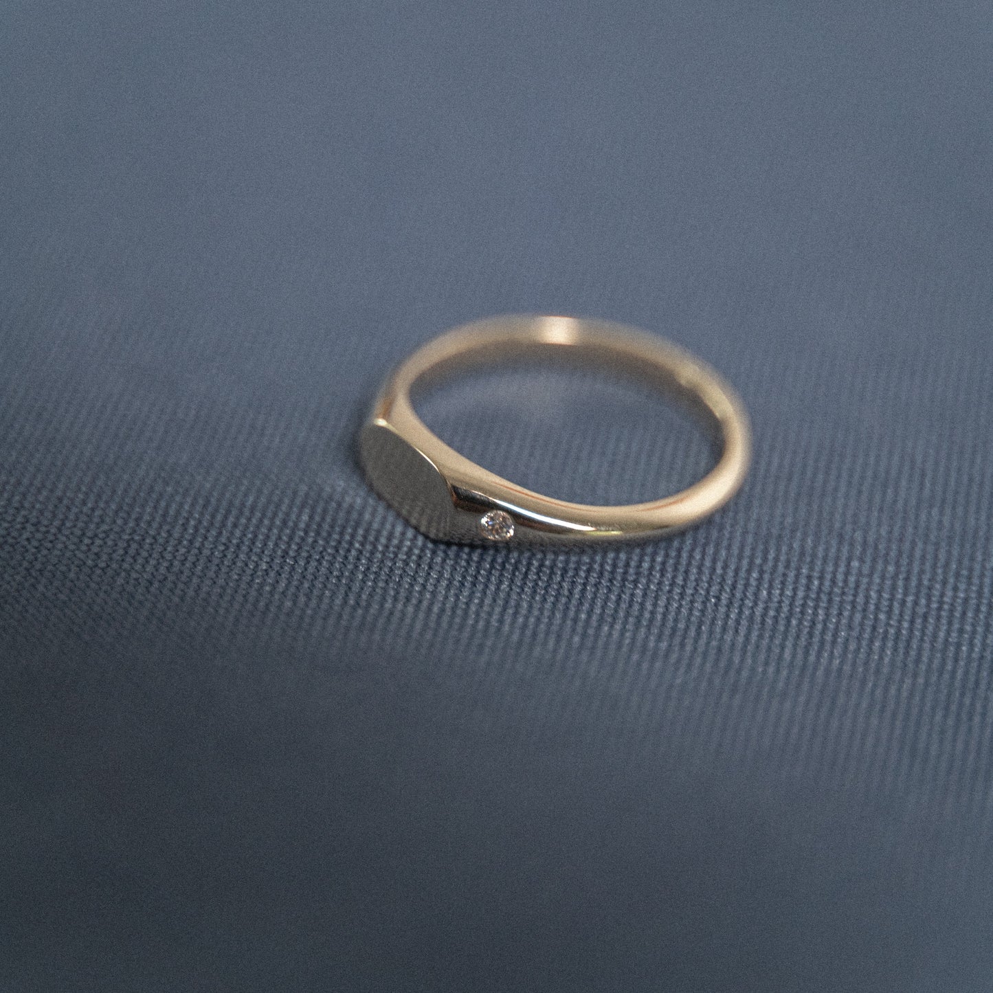 mini ring with gem
